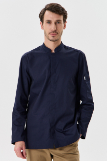 * Китель мужской с длинным рукавом, синий