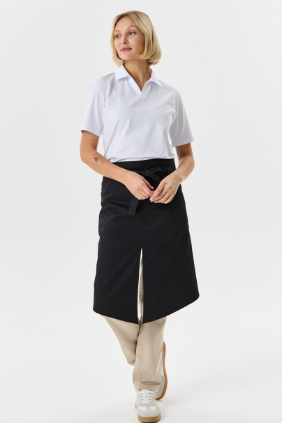 Фартук официанта длинный с разрезом спереди