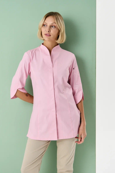 * Женский китель с рукавом 3/4, розовый