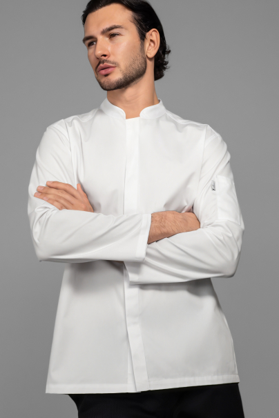 * Китель мужской поварской с длинным рукавом, белый