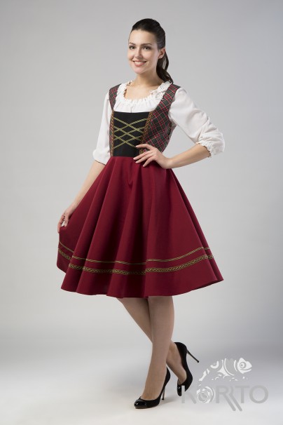 Австрийское платье