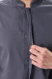 * Китель мужской с длинным рукавом, серый