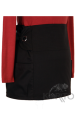 Фартук официанта короткий с объемными накладными карманами