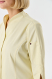 * Женский китель с рукавом 3/4, лимонный