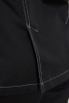 Китель поварской женский однобортный, с контрастной отстрочкой, накладной карман